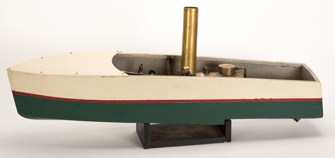 922. Live Steam Boat Toy. New York, H.E. Boucher Mfg. (1 of 1)