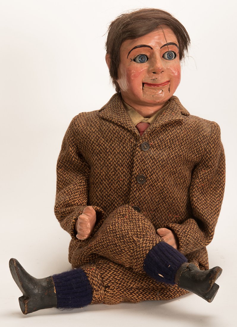 964. Male Ventriloquist Figure. England, Quisto c. 1945
