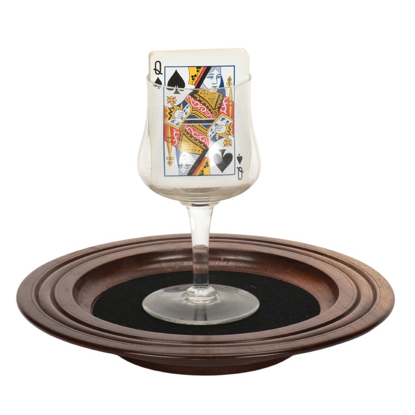 Rising Card Tray. Los Angeles, F.G. Thayer & Co., ca. (1 of 1)