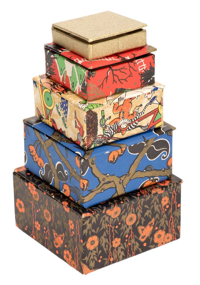 Nest of Boxes. New Haven, Petrie & Lewis (P&L), ca. (1 of 2)