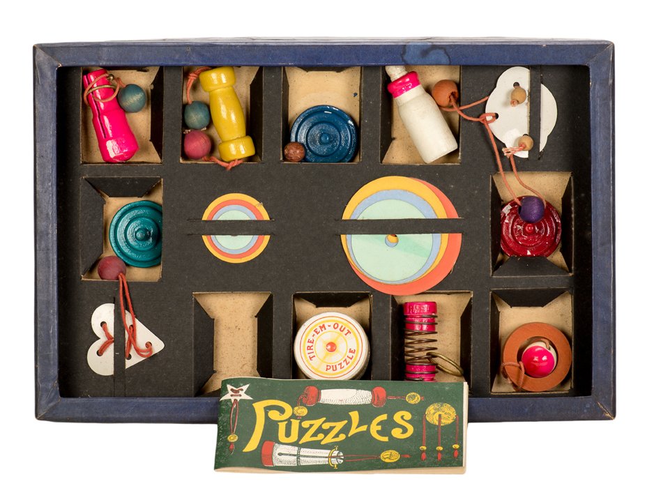 Sphinx Puzzle Set. New Haven, Petrie & Lewis (P&L), ca. (1 of 1)