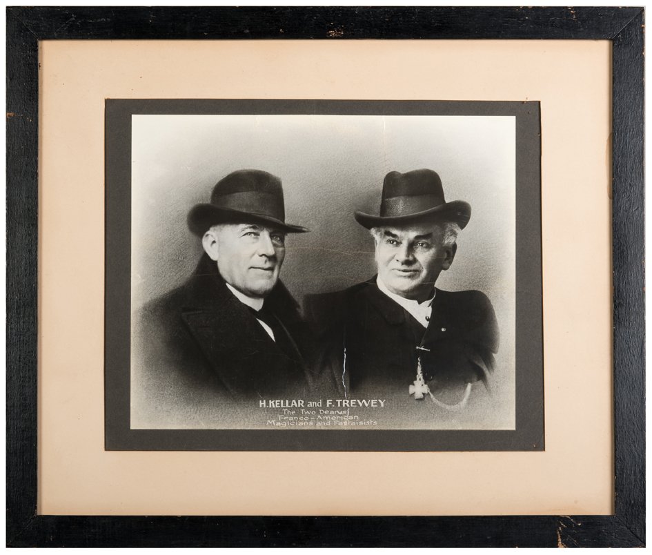 Kellar, Harry. Portrait of Harry Kellar and Felecien (1 of 1)