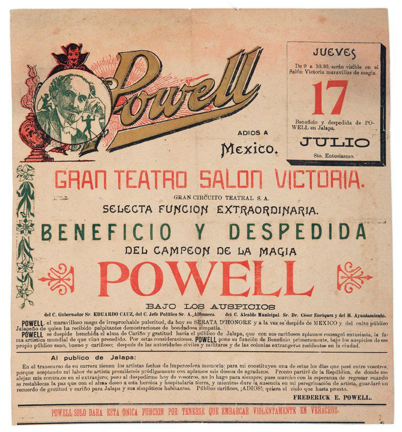 Powell, Frederick Eugene. Beneficio Y Despedida Del (1 of 1)