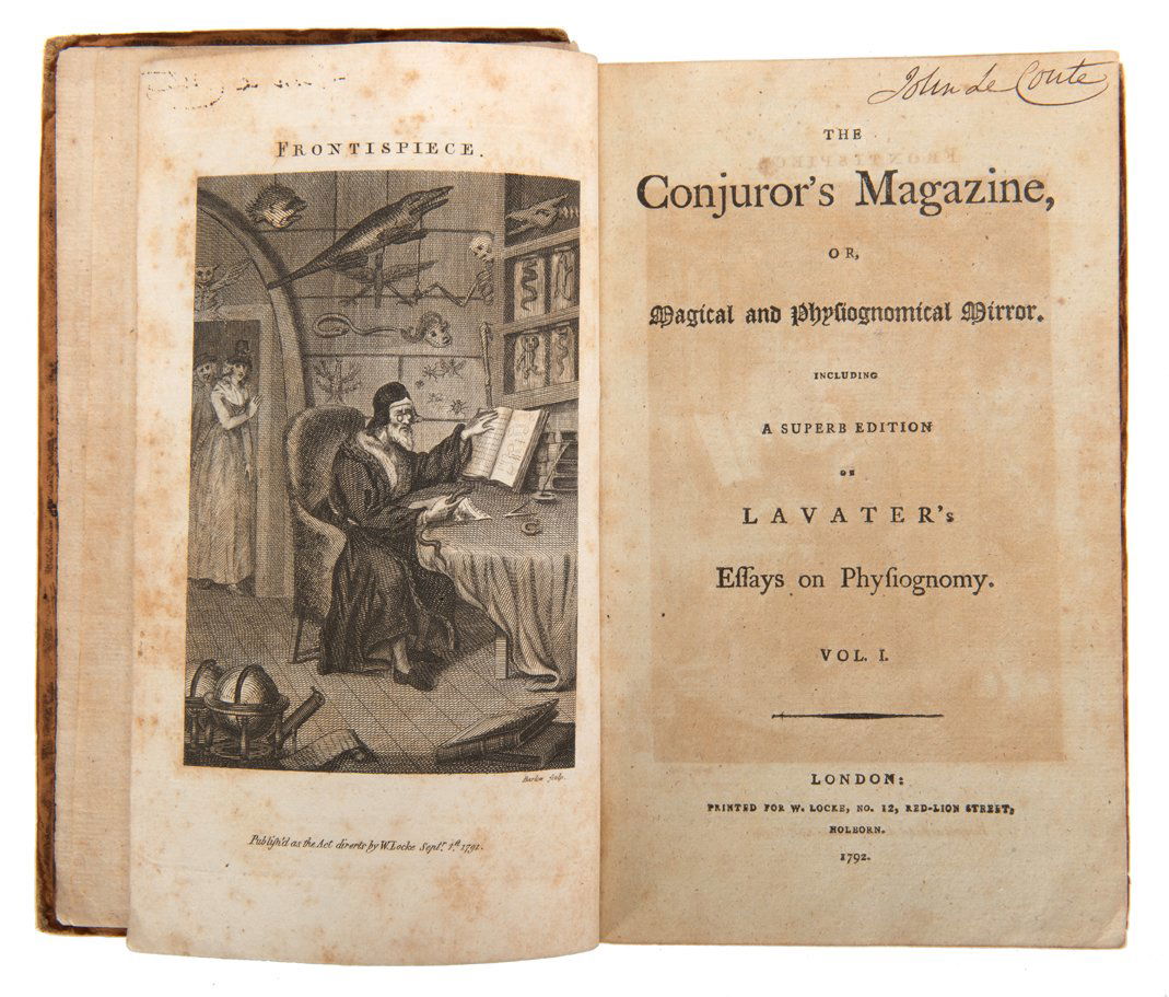 The Conjuror’s Magazine; or Magical and Physiognomical (1 of 2)