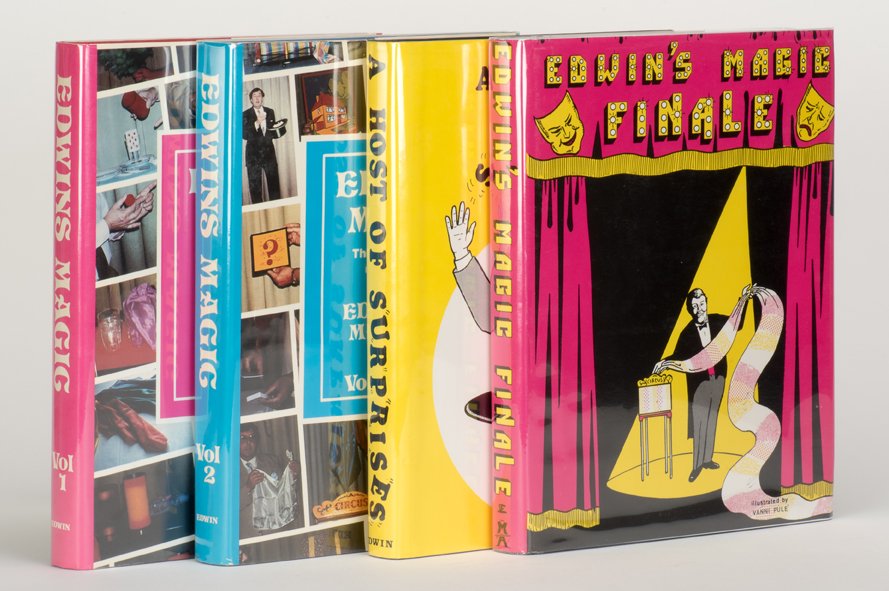 Hooper, Edwin. Four Edwin the Magician Magic Books. (1 of 1)