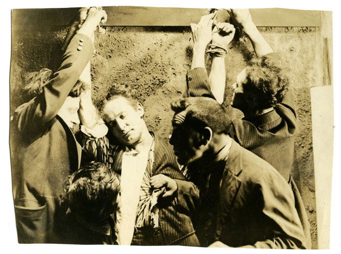 Houdini, Harry. Photograph of Harry Houdini Bound by (1 of 1)