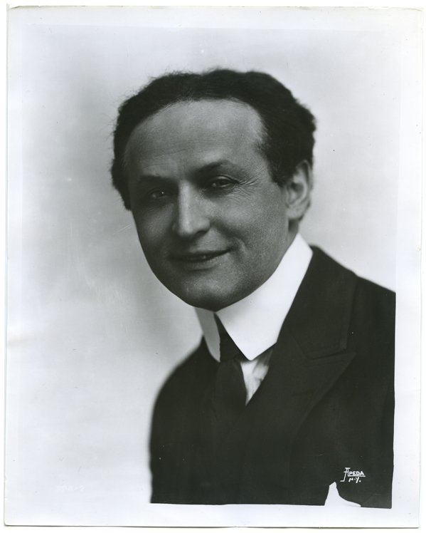 Houdini, Harry. Two Houdini Bust Portraits. New York, (1 of 2)