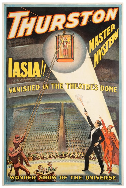 Thurston, Howard. Iasia. Vanished in the Theatre’s (1 of 1)