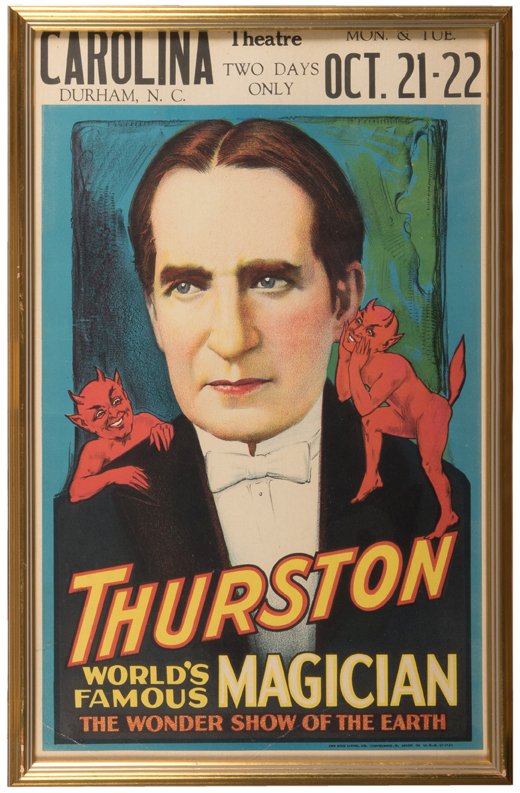 Thurston, Howard. Thurston. World’s Famous Magician. (1 of 1)