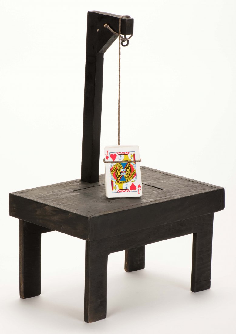 Card Gallows. Chicago: Joe Berg, ca. 1945. A chosen (1 of 1)