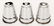 Chrome P&L Cups. New Haven: Petrie and Lewis (P&L), ca.