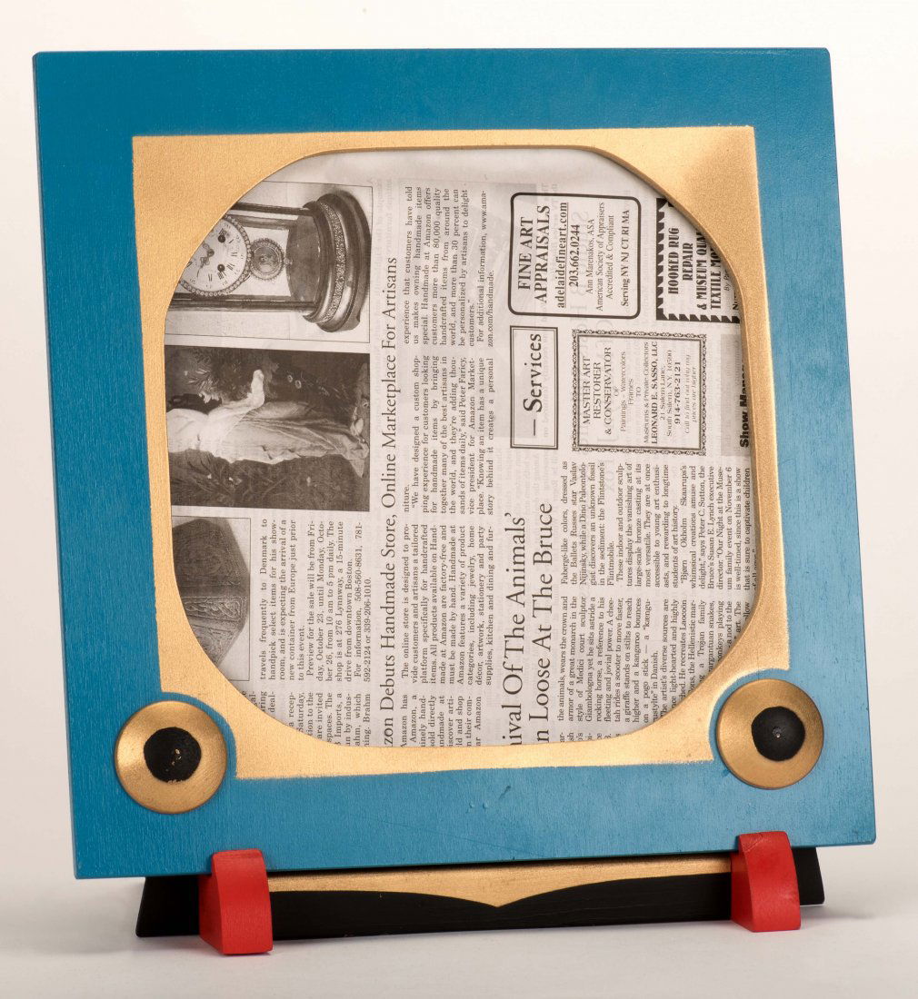 Television Frame. Indiana, PA: Kline, 1950s. When the (1 of 1)