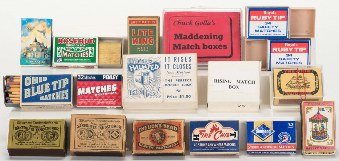 [Matchbox Tricks] Collection of Over 25 Matchbox Magic (1 of 1)