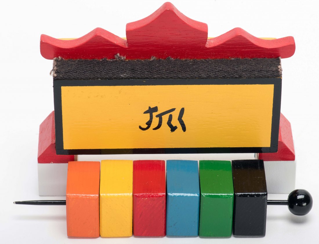 Oriental Blocks Pagoda Cabinet. Middlesex: Alan Warner, (1 of 1)