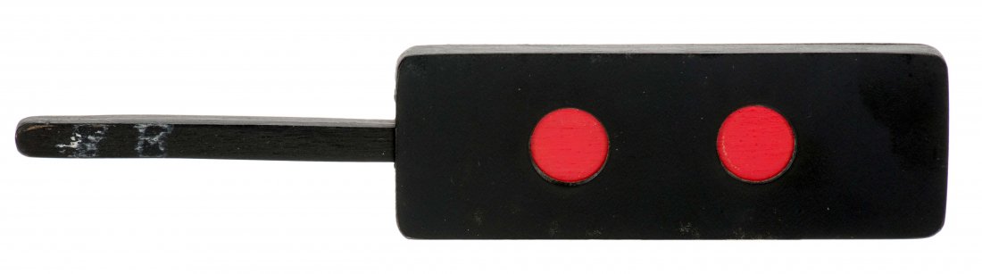 Sucker Paddle. Middlesex: Alan Warner, ca. 1990. Spots (1 of 3)