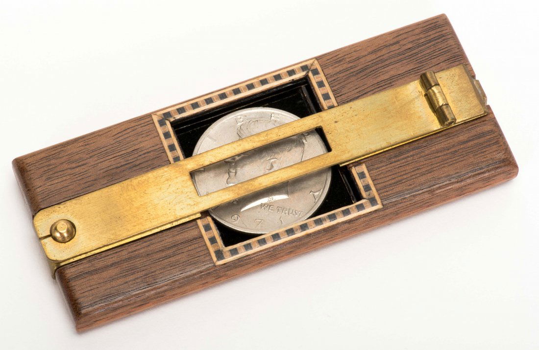 Zig-Zag Half Dollar.  California: Mark Teufel [?], ca. (1 of 1)