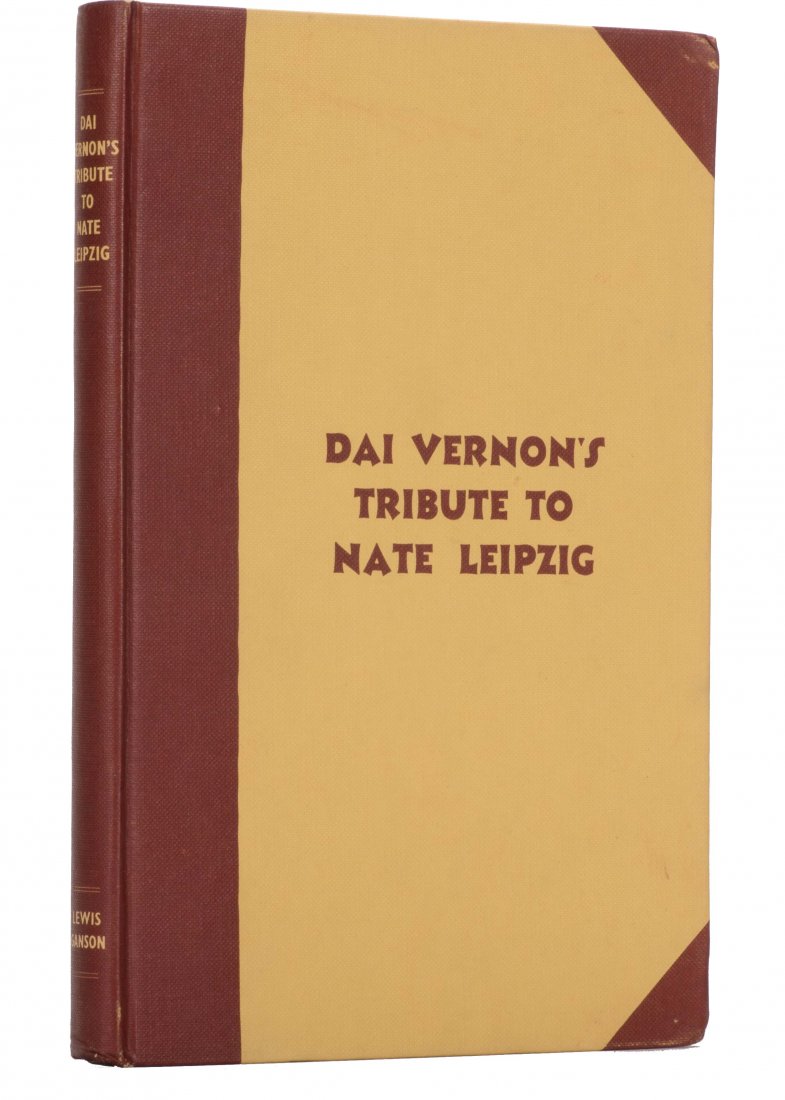 Ganson, Lewis. Dai Vernon’s Tribute to Nate Leipzig. (1 of 1)