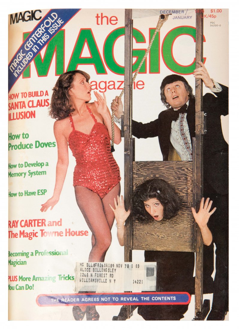 Magic Magazine. Kardwell, et al. Monthly. V1 N1 (Dec. (1 of 1)