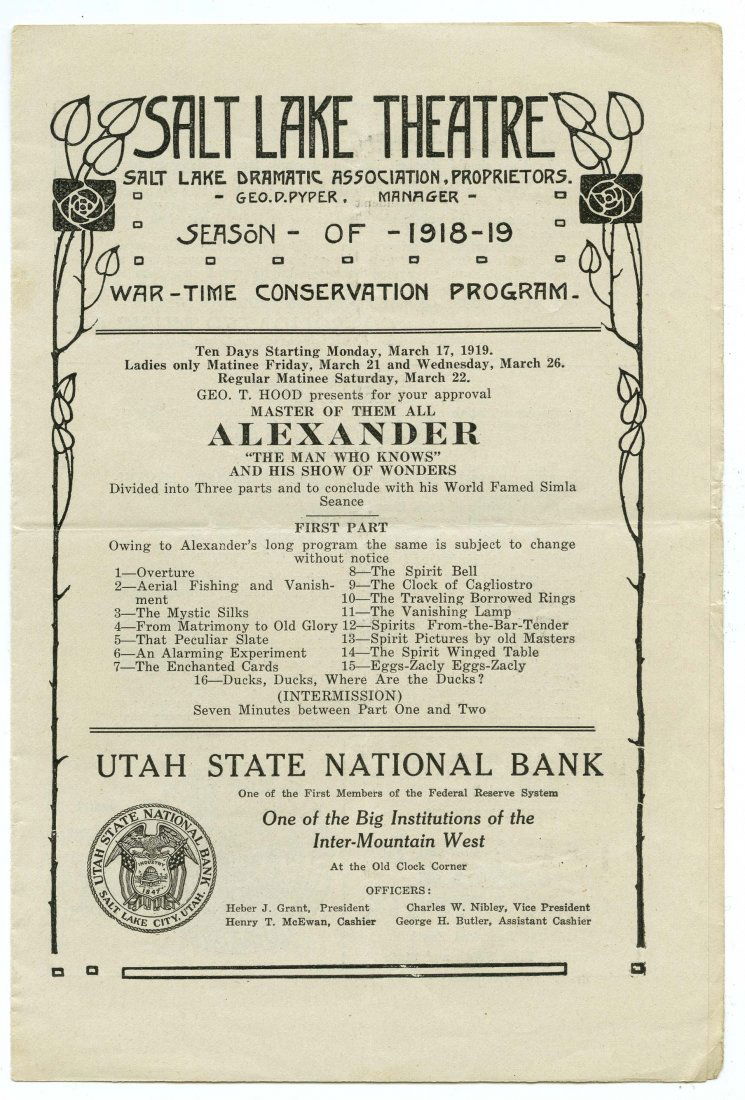 Alexander (Claude Alexander Conlin). Alexander “Master (1 of 1)