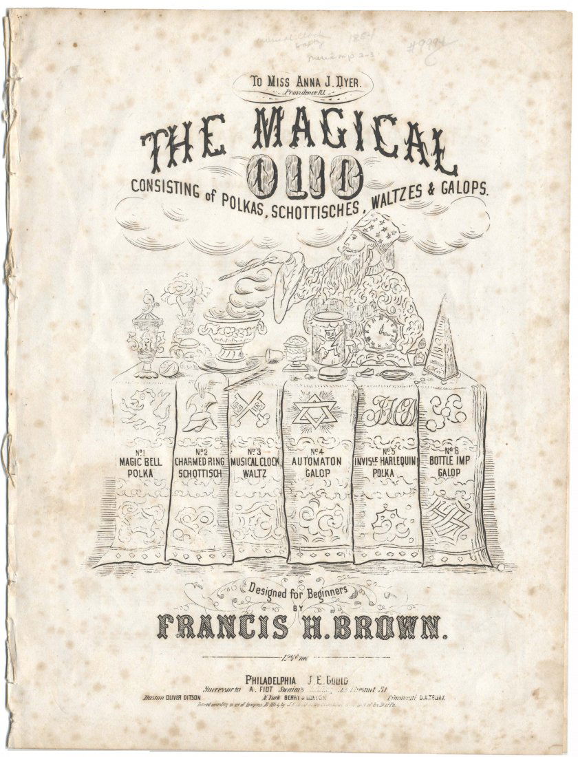 The Magical Olio No. 3. Musical Clock Waltz. By Francis (1 of 1)