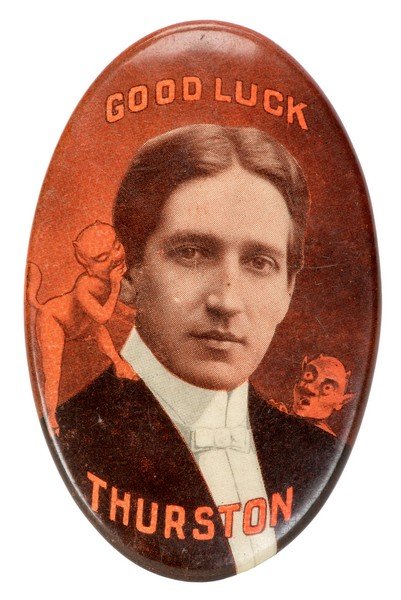 Thurston, Howard. Thurston Pocket Mirror. Circa 1910. (1 of 1)