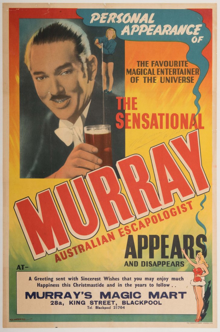 Murray. The Sensational Murray Australian Escapologist. (1 of 1)