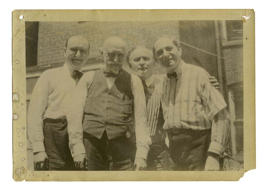 Houdini, Harry. Snapshot of Houdini With F.E. Powell, (1 of 1)