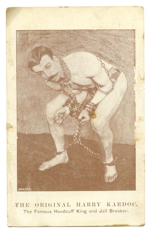 [Escapologist] Harry Kardoc. Handcuff King and Jail (1 of 1)
