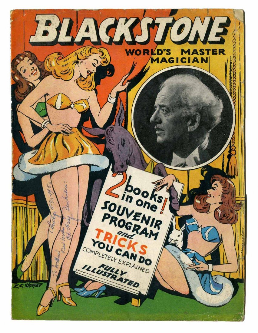 Blackstone, Harry. Souvenir Program Signed, “Col Harry (1 of 1)