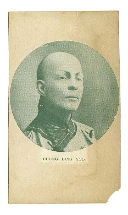 Chung Ling Soo. Postcard of Magician Chung Ling Soo. (1 of 1)