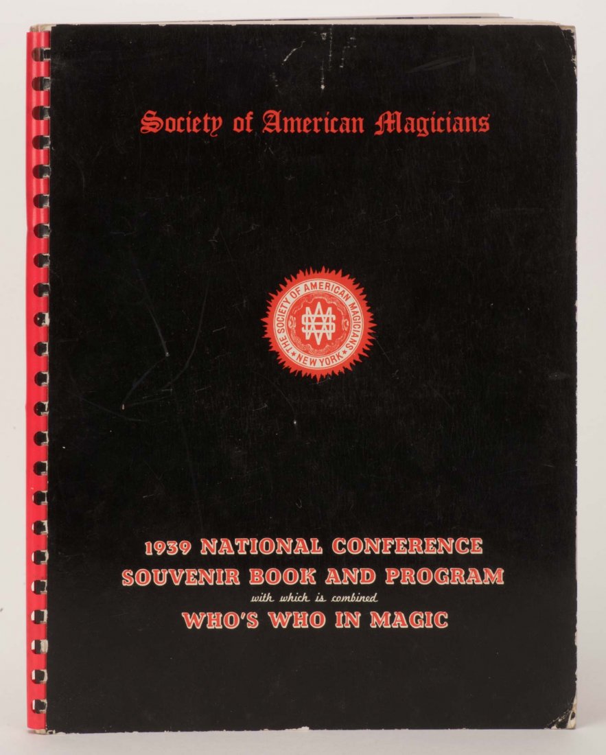 Society of American Magicians 1939 Program and Souvenir (1 of 2)