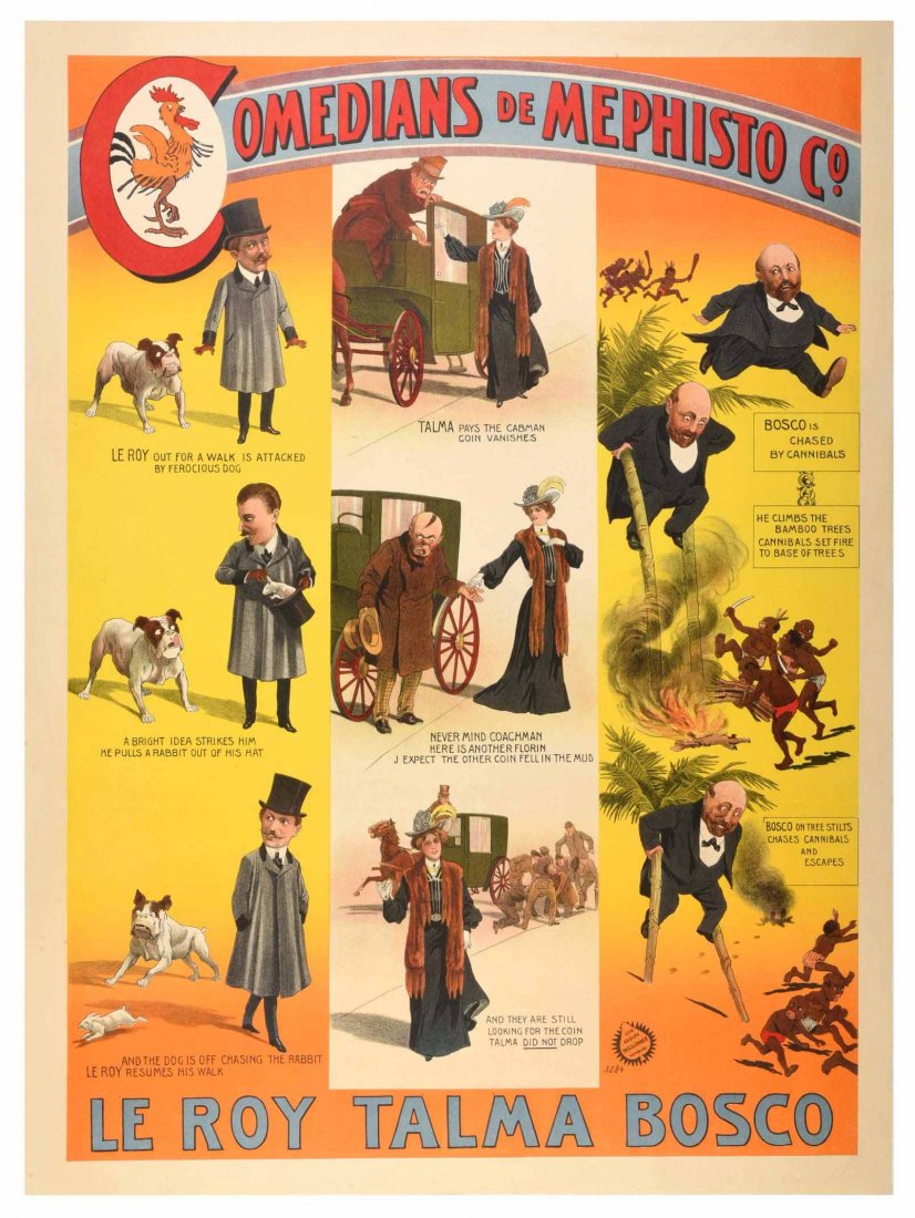 LeRoy, Servais. Comedians de Mephisto Co. LeRoy. Talma. (1 of 1)