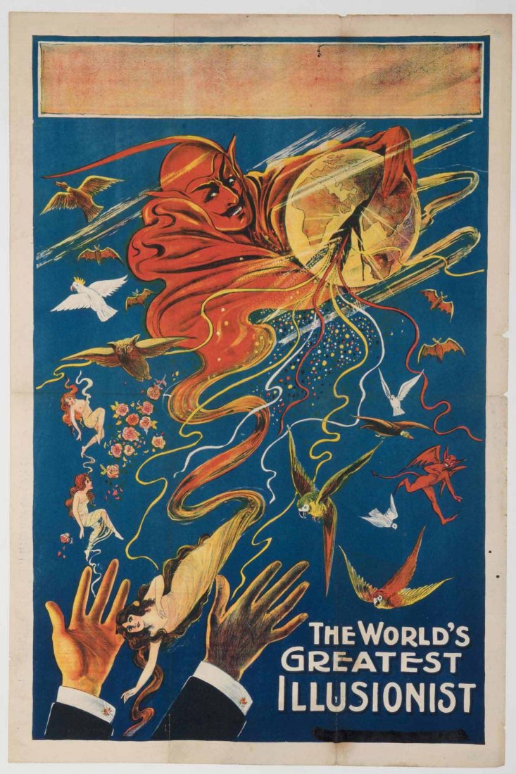 [Stock Poster]. Magician’s Stock Poster. Birmingham: (1 of 1)