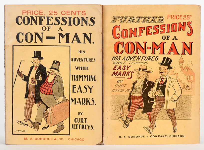 Jeffreys, Curt. Confessions of a Con-Man / Further (1 of 1)
