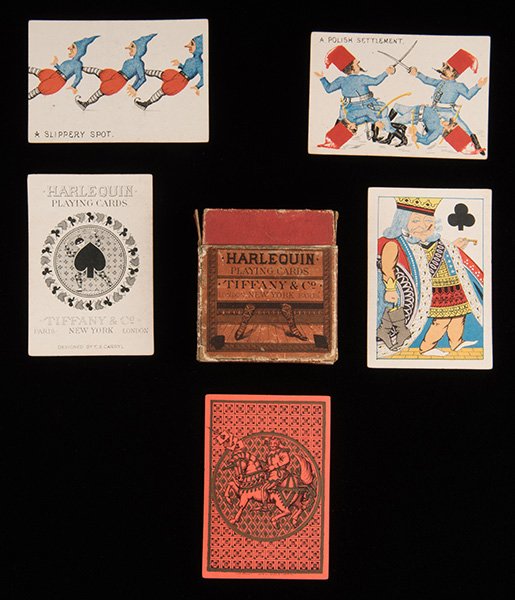 Tiffany Harlequin Playing Cards. New York: Tiffany & (1 of 1)