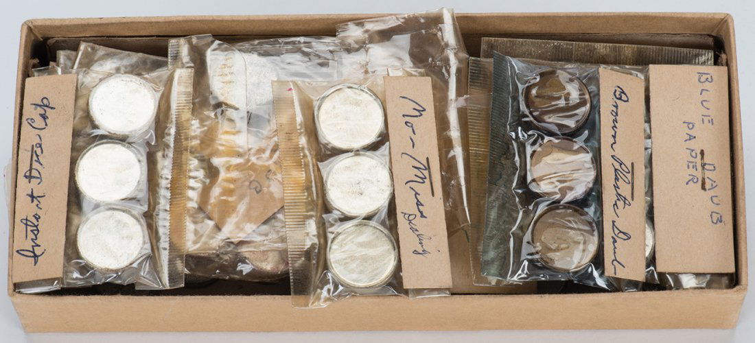 More than 60 Canisters of Card Marking Daub. Many (1 of 2)