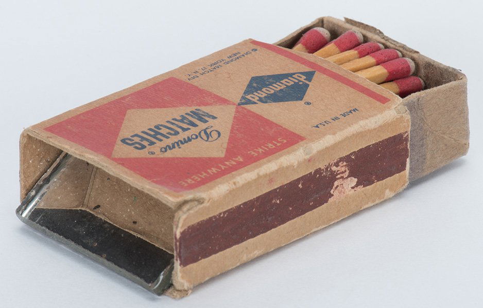 Cheating Match Box with Mirror. American, [n.d.]. An (1 of 1)