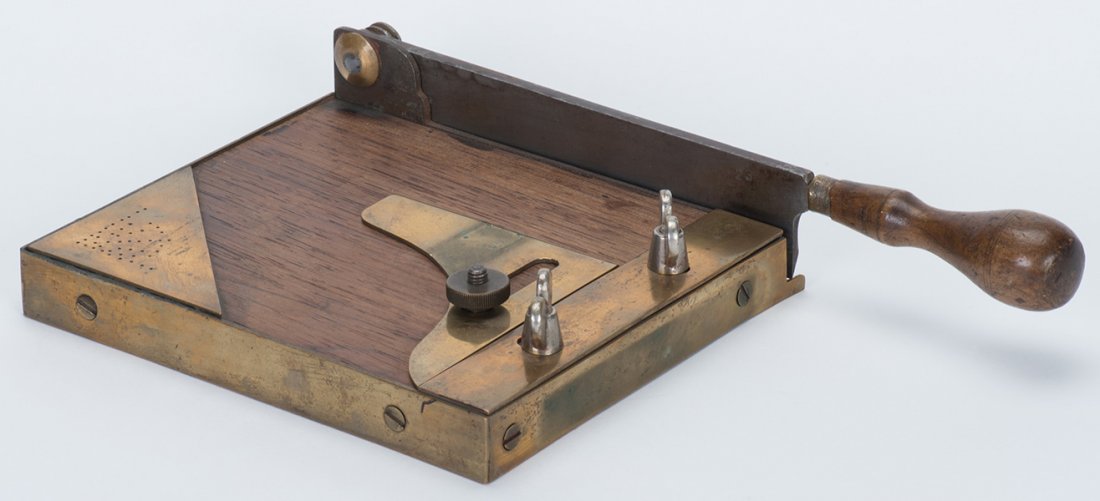 Card Trimmer and Card Marking Device. Maker unknown, (1 of 2)