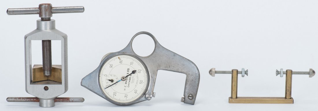 Three Dice Related Tools. Including a dice caliper (1 of 1)