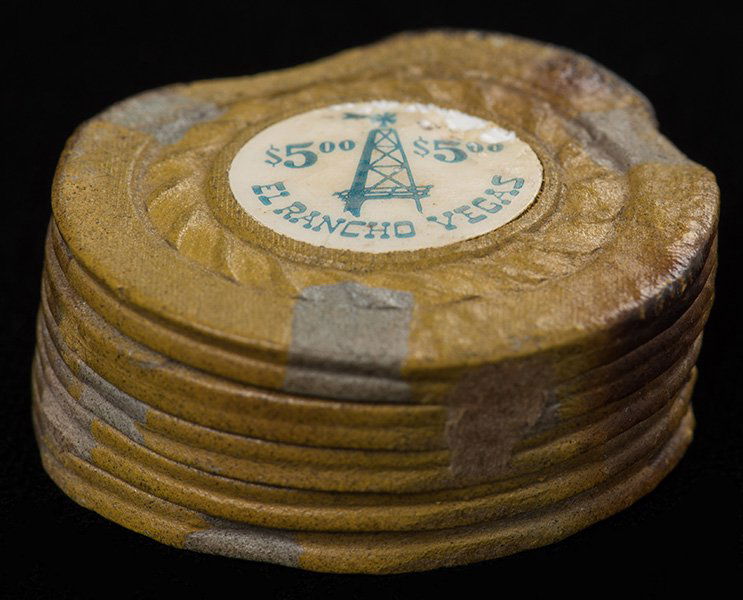 Group of Five El Rancho Las Vegas Five-Dollar Casino (1 of 1)