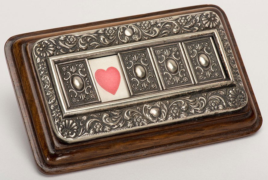 Trump Indicator on Wood Base. Circa 1920. Lovely (1 of 1)