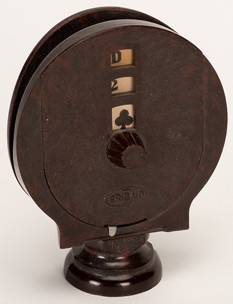 Brown Bakelite Trump Indicator. American: Brigaid, ca. (1 of 1)