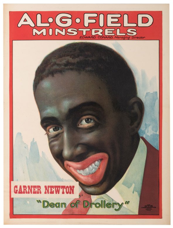 Al G. Fields Greater Minstrels. Garner Newton “Dean of (1 of 1)