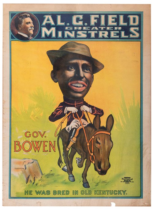 Al. G. Field Greater Minstrels. Gov. Bowen – He Was (1 of 1)