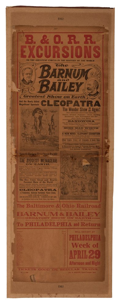 Barnum and Bailey Greatest Show on Earth. N.p. ca. (1 of 1)