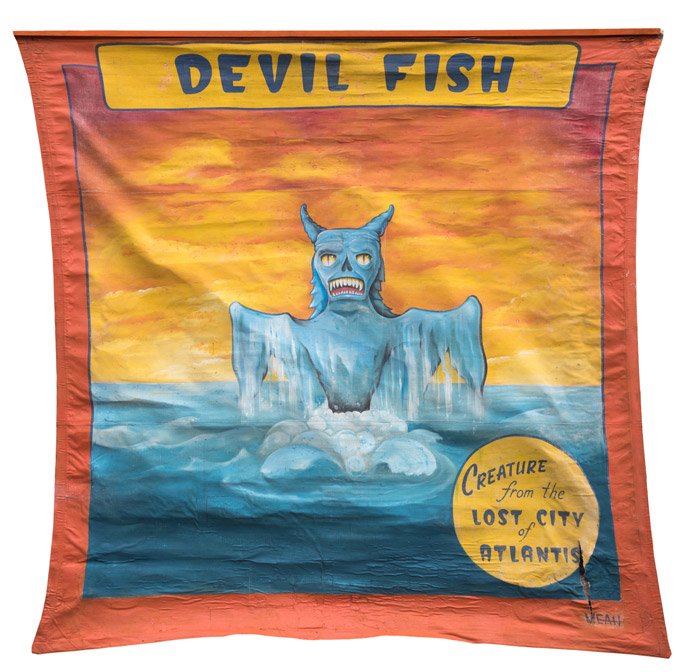 Devil Fish. Creature from the Lost City of Atlantis. (1 of 1)