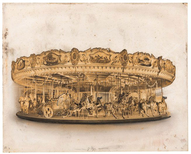 Group of Six Carousel Images. Various dates and (1 of 2)