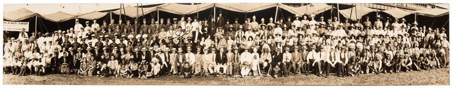 LaTour, Cy. 101 Ranch Wild West Show Cast Photograph. (1 of 1)