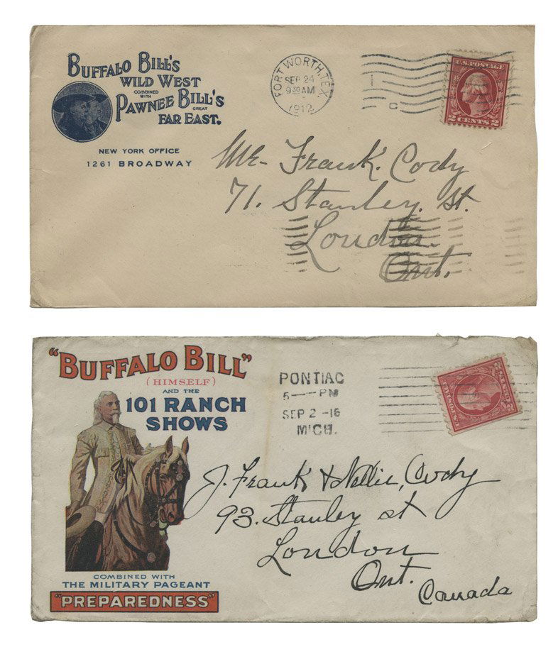 Cody, W. F. Two Buffalo Bill and Pawnee Bill (1 of 1)