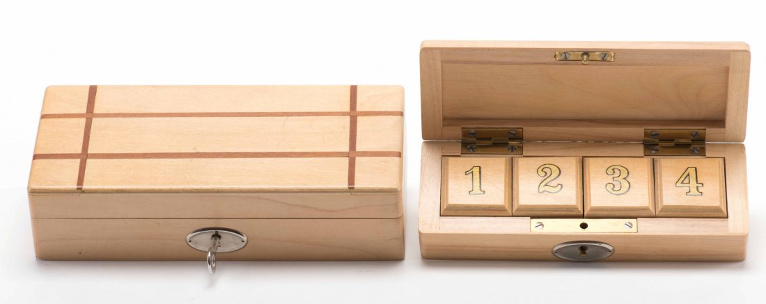 Divination Boxes. Germany: Haug [?], ca. 1960. Two (1 of 1)